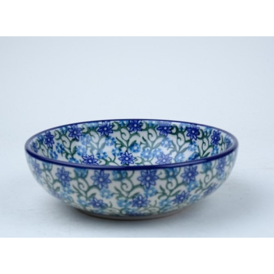 Bunzlau laag schaaltje 13 cm.  * B89-1549 *