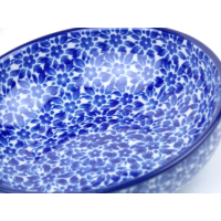 Bunzlau laag schaaltje 13 cm.  * B89-2396 *