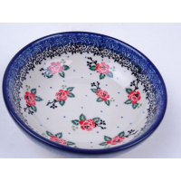 Bunzlau serving bowl 13 cm. * B89-1525 roosjes *