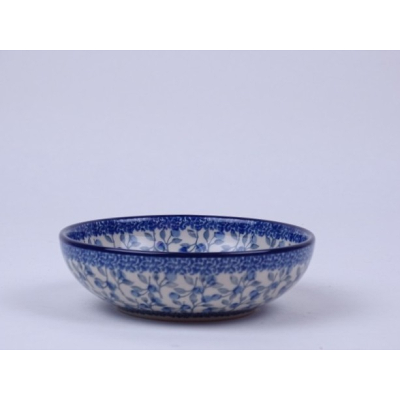 Bunzlau laag schaaltje 13 cm.  * B89-2161 *