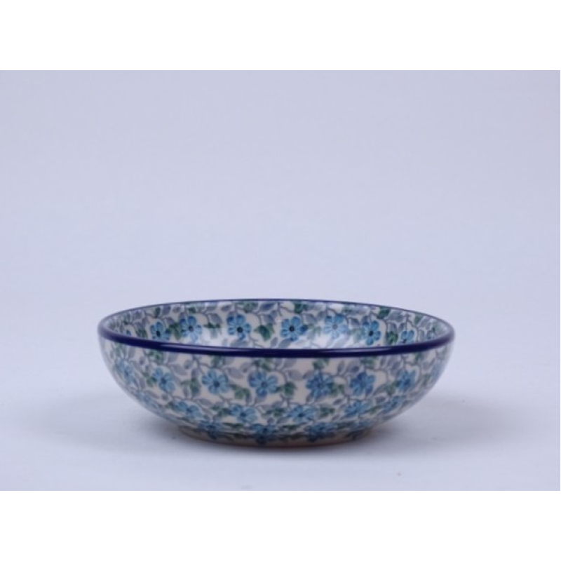 Bunzlau laag schaaltje 13 cm.  * B89-2162 *