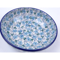 Bunzlau laag schaaltje 13 cm.  * B89-2162 *