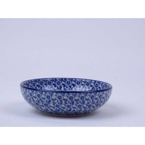 Bunzlau laag schaaltje 13 cm.  * B89-2396 *