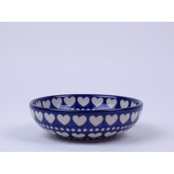 Bunzlau laag schaaltje 13 cm.  * B89-375 A *