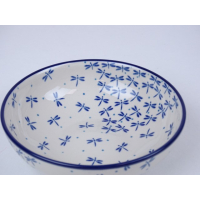 Bunzlau servingbowl 17 cm. * B90-2332 libelle's *