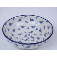 Bunzlau servingbowl 17 cm. * B90-2393 veertjes *