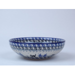 Bunzlau lage schaal 17 cm. * B90-2827 poesjes *