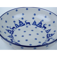 Bunzlau lage serveerschaal 22 cm * B91-1931 rudolf *