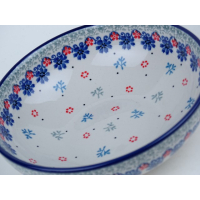 Bunzlau lage serveerschaal 22 cm * B91-2636 *