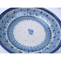 Bunzlau lage serveerschaal 22 cm * B91-2075 *