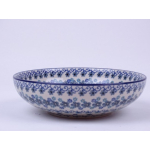 Bunzlau serveerschaal laag 22 cm. * B91-2084 *