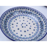 Bunzlau serveerschaal laag 22 cm. * B91-2084 *