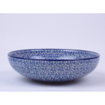 Bunzlau lage serveerschaal 22 cm * B91-2176 *