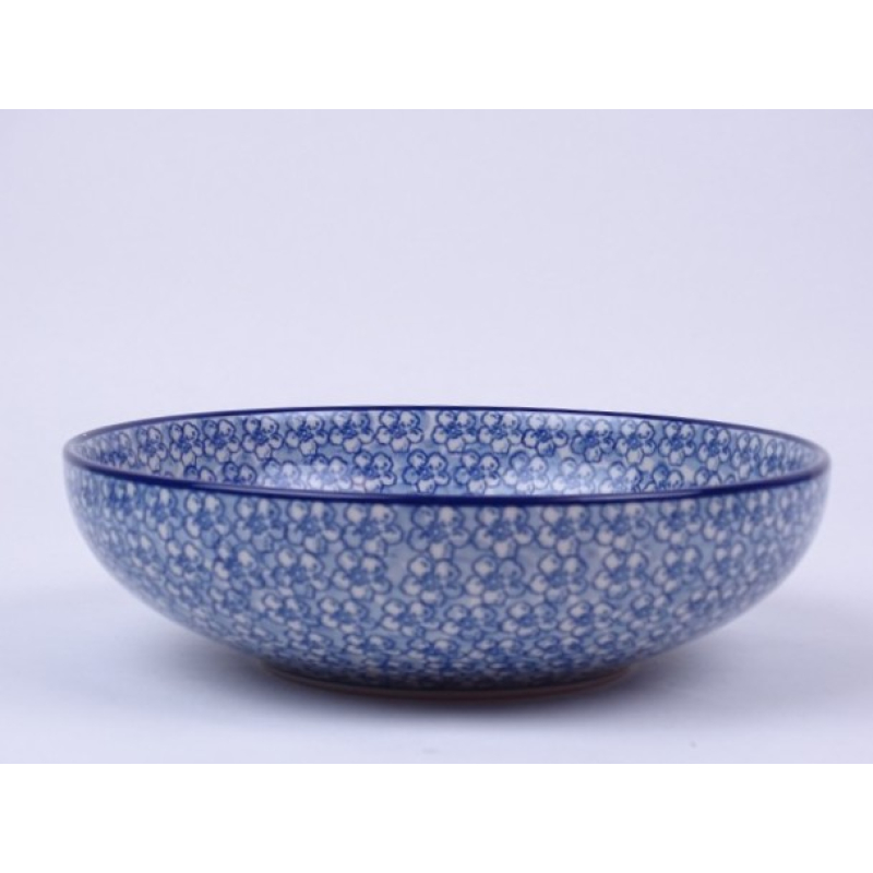 Bunzlau lage serveerschaal 22 cm * B91-2176 *