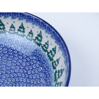 Bunzlau serveerschaal 27 cm. * C36-2822 kerst *