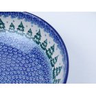 Bunzlau serveerschaal 27 cm. * C36-2822 kerst *