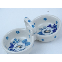 Bunzlau duo schaaltje 5,5 cm. * 31-2222 *