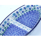 Bunzlau duo serveerschaal 22,5  cm. * 395-2785 *