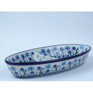 Bunzlau duo serveerschaal 22,5  cm. * 395-2785 *