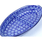 Bunzlau duo serveerschaal 22,5  cm. * 395-884 *