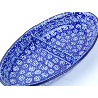 Bunzlau duo serveerschaal 22,5  cm. * 395-884 *