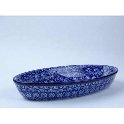 Bunzlau duo serveerschaal 22,5 cm. * 395-884 * Bunzlau duo serveerschaal 22,5 cm. * 395-884 *