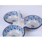 Bunzlau trio serveerschaal 25 cm. * B34-2075 *