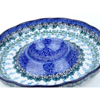 Bunzlau dip / tapas serveerschaal 25 cm. * A22-1473 *