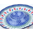 Bunzlau dip/ tapas serveerschaal 25 cm. * A22-2599 *