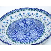 Bunzlau dip/ tapas serveerschaal 25 cm. * A22-2785 *