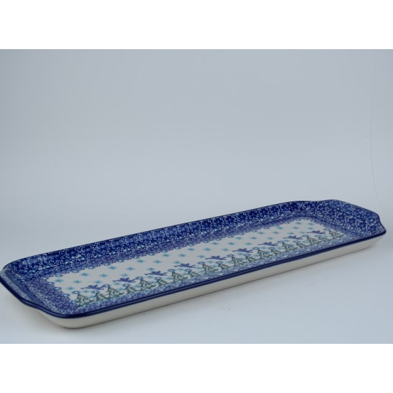 Bunzlau serveerschaal  42 cm. * 416-1675 kerst *