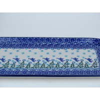 Bunzlau serveerschaal  42 cm. * 416-1675 kerst *