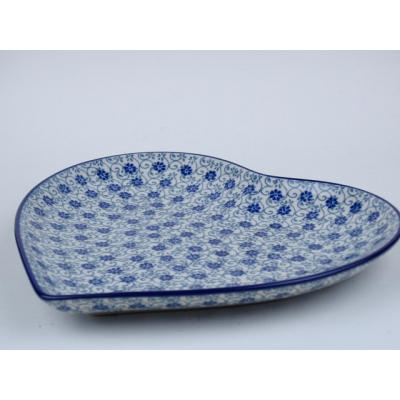 Bunzlau serveer schaal hart 22 cm. * 925-2068 Bunzlau serveer schaal hart 22 cm. * 925-2068