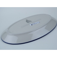 Bunzlau serveerschaal ovaal 29,5 cm. * 201-2751 *