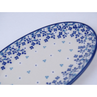 Bunzlau serveerschaal ovaal 21,5 cm. * 301-2758 *