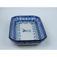 Bunzlau serveerschaal 26,5 cm. * 567 -1932 vogel*