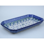 Bunzlau serveerschaal 26,5 cm. * 567-1979 *