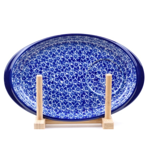 Bunzlau serveerschaaltje met uitsparing  * 469- 2396 *