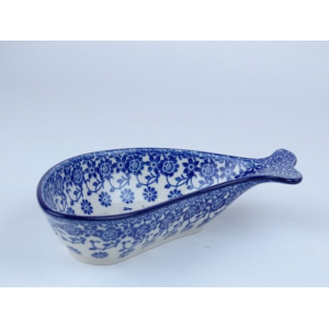 Bunzlau vis serveerschaal 22 cm. 1 stuks  * F02-2766 *