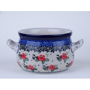 Bunzlau soepkom 350 ml. * 016- 1525 roosjes *