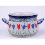 Bunzlau soepkom 350 ml. * 016-2599 tulpen *