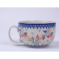 Bunzlau soepkom 350 ml. * 376-3208 vogeltjes *