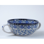 Bunzlau soepkom 2 oortjes 250 ml.  * C95-2158 *