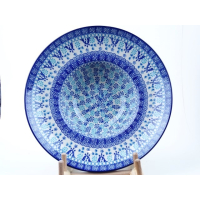 Bunzlau pasta spaghetti bord 25 cm. * D86-2185 *