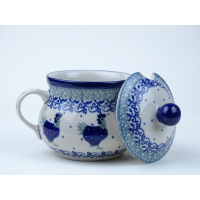 Bunzlau suikerpotje  200 ml. * 035-2596 kippen *