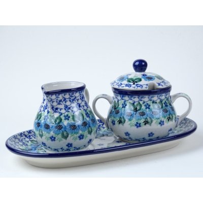 Bunzlau suiker & melk setje * 422-2039 * Bunzlau suiker & melk setje * 422-2039 *