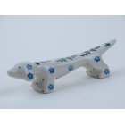 Bunzlau sushi messen legger teckel 12 cm.  * F12-1820 *