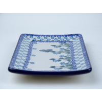 Bunzlau sushi serveerschaal 18 cm * C27-1938 vlinder *