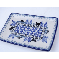 Bunzlau sushi serveerschaal 18 cm. * C27-2827 poesjes *