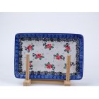 Bunzlau sushi serveerschaal 18 cm * C27-1525 roosjes *